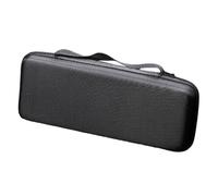 Hard Shell Gaming Keyboard Storage Case Shock-Absorbent Oxford Fabric Carrying Bag with Removable Divider Storage Handbag