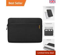 tomtoc Slim Laptop Sleeve for New 14-inch MacBook Pro M5 Pro/Max (2026) A3426 A3427 A3434, M4/M3/M2/M1 A3112 A3401 A3185, Water-Resistant Protective Case for 13.8 Inch Surface Laptop, Accessory Bag