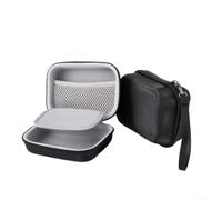 Hard Shell Organizer Pouch For Diabetes Management Tools Including Glucose Meter Test Strips Lancets And Pens Featuring Lightweight Design And For Impact Resistance For Safe Travel Use(Black)