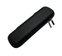 Hard Shell Pen Case, GLADFRESIT EVA Waterproof Pencil Case - Multifunctional Black Zipper Bag for Stylus, Executive Pens, Data Cables
