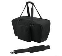 Hard Shell Protective Bag for JBL PartyBox Club 110 Black | Heavy-duty nylon, scratch resistant, impact absorption, secure zipper, sl lack design