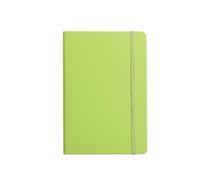 Hard-Shell Strap Handbook Student Simple Notebook -A5 Strap Book-Green (14.5 * 21)