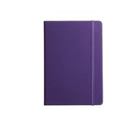 Hard-Shell Strap Handbook Student Simple Notebook -A5 Strap Book-Purple (14.5 * 21)