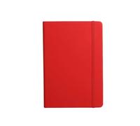 Hard-Shell Strap Handbook Student Simple Notebook -A5 Strap Book-Red (14.5 * 21)