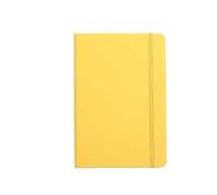 Hard-Shell Strap Handbook Student Simple Notebook -A5 Strap Book-Yellow (14.5 * 21)