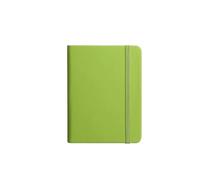 Hard-Shell Strap Handbook Student Simple Notebook -A6 Strap Book-Green (11 * 14.5)