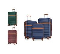 Kono 24" KSK2484 - Expandable Lightweight Hard Shell ABS+PC Check-In Suitcase