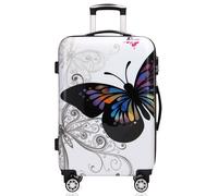 Hard Shell Suitcase Butterfly 98L
