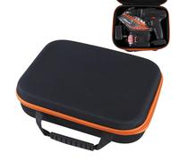 Hard Shell Tool Box For Electric Drill - Shockproof EVA Travel Case, Portable Drill Organizer Bag With Handle | Waterproof Storage Container For Hardware, Electrician Tools, Screws And Accessories