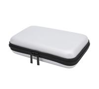 Hard Shell Travel Case with 8 Game Slots & Accessory Storage for 3DS XL/2DS XL/DS Lite/DSi XL Consoles (Black) (Silver)