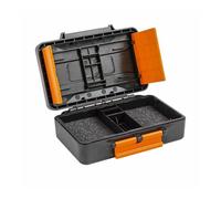Hard Shell Travel Organizer for Action Camera Essentials, Battery Card Storage Layout, Foam Padding, Hinged Lid, Fast Grab Packing Case Camera Battery Holder Memory Card Keeper Hard Shell Organizer