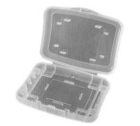 Hard Shell Water Resistant Multi Use Memory Card Case for SD/SDHC/SDXC/microSD/microSDHC/microSDXC/Pro DUO/Compact Flash Cards (6 Way Memory Card Case)