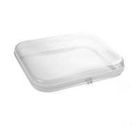 Hard Shell Zipper Case for Managing Daily Essentials Featuring PET and Plastic Composite Construction and Protective Film (35 * 31 * 6cm-Large)