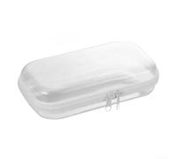 Hard Shell Zipper Case for Neat Arrangement of Small Objects Including Stationery Tools or Toiletries with Dual Zipper Convenience (20 * 12 * 5cm-Small)