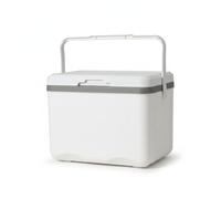 Hard-sided Rotomolded Coolers, 12l White Hard Cooler, Portable Ice Chest - Iceless Cooler For Outdoor Camping, Picnics, Commercial Food Storage