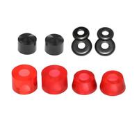 Hard Skateboard Bushings | Spare Parts With Washer | Axle Bushings Set For Four Wheel Skateboards - For Urban Downhill Cruise Training Competition Skating Skating Skaters Prin