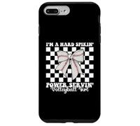 Hard Spikin' Power Servin' Volleyball Girl Coquette Bow Case for iPhone 7 Plus/8 Plus