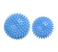 Hard Spiky Massage Ball. Plantar Fasciitis Relief Ball, Foot Massage Ball Pack of 2. Trigger Point Massager Therapy Balls for Muscle Recovery Myofascial Release Pain Relief