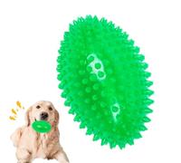Hard Squeaky Chew Ball - Toughy Squeaky Ball Interactive Sound Toy | Ideal Choice to Keep Dogs Indoor or Outdoor Built with Spiked Texture to