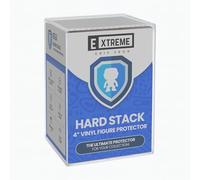 Hard Stack Protector Case For 4" Funko Pop Figures - 2MM Rigid PET Display Box - Clear, Dustproof, UV-Resistant, Stackable, Scratch-Resistant - For Funko Pop Vinyl Collectibles (4 Pack)