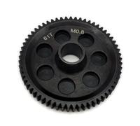 Hard Steel 61T 32P M0.8 Spur Gear for Arrma 1/10 Fury Mega Gorgon 4x2 Mega Vorteks Mega ARA311100