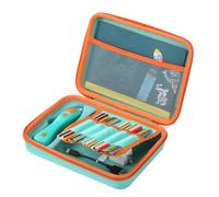 Hard Storage Case Compatible with 3Doodler Start+ Essentials 3D Pen Set, EVA Hard Shell Art Activity Set Storage for Plastic Filaments Strands, Cables & Accessories