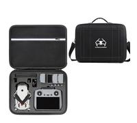 Hard Storage Case for DJI Lito X1, Nylon Portable Travel Carrying Bag with Shoulder Strap, Protective Organizer Box for Lito X1 Drone,Battery, Joystick, RC2/RC-N3 Remote Controller (Black)