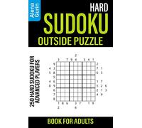 Hard Sudoku Outside Puzzle Book for Adults: 250 Hard Sudoku For Advanced Players