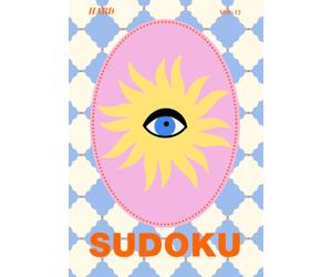Hard Sudoku: Pretty Travel Size Sudoku Puzzle Book A5 Size - Mediterranean Summer Set (Travel Sudoku - Hard)