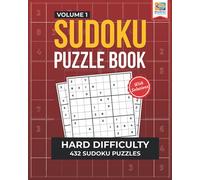 Hard Sudoku Puzzle Book: 432 Challenging Sudoku Puzzles for Adults (Hard Sudoku Series)