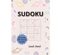 Hard Sudoku Puzzle Book: 50 Hard Sudoku Puzzles with Solutions | Challenging Brain Games & Logic Number Puzzles for Adults, Teens & Sudoku Enthusiasts | Test Your Skills & Improve Critical Thinking