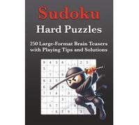 Hard Sudoku Puzzles: 250 Advanced Level Classic Puzzles (HeadScratcher Sudoku Series)
