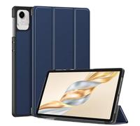 Hard Tablet Case Suitable For Huawei Honor Pad X9A / Pad X9 Pro 11.5inch 2025 PU Leather Magnetic Tri-Fold Stand Cover(Dark blue,For Honor Pad X9 Pro)