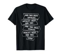 Hard Times Create Capitalists Create Good Times Repeat T-Shirt