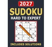 Hard to Expert Sudoku Puzzles for Adults: Logic Puzzles with Verified Difficulty • No Guessing Required • Full Solutions Included • Online Step-by-Step Hints (Sudoku Challenge Series)