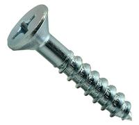Hard-to-Find Fastener 014973474089 16 x 1-1/2 Phillips Flat Wood Screws (50 Pieces)
