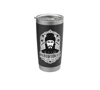 Hard to Kill Since 1869 - Rasputin with Glowing Eyes Stainless Steel Insulated Tumbler
