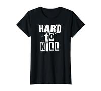Hard to Kill Value Graphic T-Shirt, Women, Black, XL