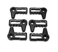 Hard Top Roof Removal Switch Handle for Wrangler JL JLU, 6Pcs Set, Durable Replacement for Gladiator JT 4xe - Upgrade Slider Design, Easy Installation, Rugged Construction (Black)