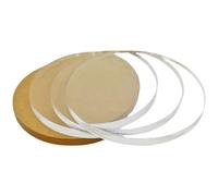 Hard Transparent Acrylic Plate Round Disc Glass Board (Thickness 6mm,Diameter 350mm)