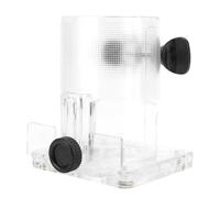 Hard Transparent Base for Trimmers, Two Types of PC Material Bases for a Precise, Locking Button for Preventing the Waste (Aoaoydhsk97trq8-02)