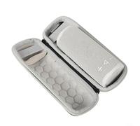 Hard Travel Case for JBL GRIP Speaker, Waterproof EVA Protective Shell with Adjustable Interior, Compact Portable Storage Bag for Outdoor Camping Hiking, Shockproof Carry Box 22x9x9cm Black(Gray)