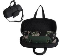 Hard Travel Case for JBL Xtreme 5 Portable Speaker, Protective Carring Case Storage Bag Pouch with Shoulder Strap and Zipper Pocket Bag for JBL Xtreme5 Speaker Accessories (Black+Lined Black)