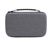 Hard Travel Case for Mac MINI M4, EVA Nylon Storage Box with Two Precise Grooves and a Mesh Pocket for Mac M4 Pro