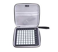 Hard Travel Case for Novation Launchpad Mini MK3 MIDI USB Grid Controller | Portable Travel Storage Box, Protective EVA Carrying Bag with Shockproof Foam Cushion and Handle