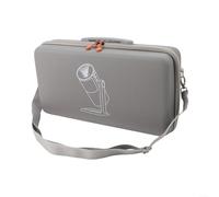 Hard Travel Case for XGIMI MoGo 4-2025 Projector Carrying Bag, PU EVA Protection Storage, with Compartments Grey Portable Accessories 44x22x10cm