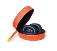 Hard Travel Headphone Carrying Case for Skullcandy Riff 2, Riff, Crusher Evo, Crusher ANC, Crusher 360, Hesh 3, Hesh ANC, Hesh Evo, for Beats Solo 3, Studio Pro On-Ear and Over-Ear Headphones (Orange)