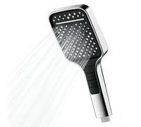 Hard Water Filter Shower Head - High Pressure Shower Head, Anti-Drop, Multi-Mode - Drop-Resistant Durability for Home Bathroom, Hard Water, Low Water Pressure，Silver