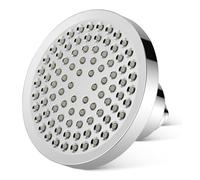 Hard Water Shower Filter - Well Water Shower Head Filter Chlorine & Impurity Remover Abs Silver Design Healthier Skin & Hair Easy Installation Water Softener System