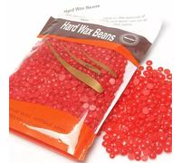 Hard Wax Beads for Hair Removal - Premium Waxing Beans for Sensitive Skin, Painless & Effective Waxing Kit | No Strips Required - Ideal for Body, Face, and Bikini Areas (strawberry)